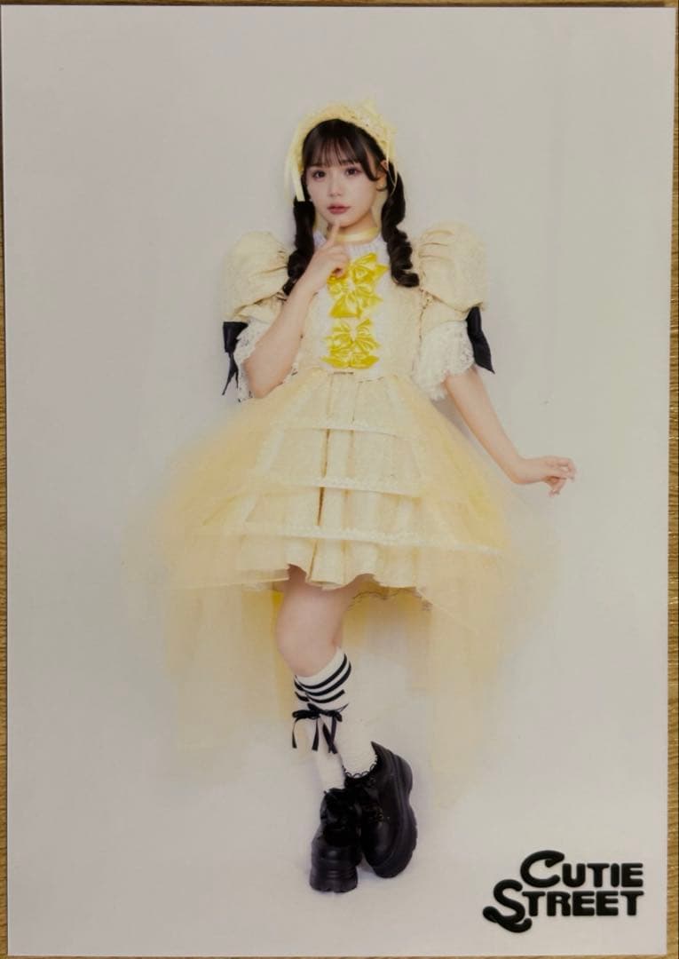 CUTIE STREET きゅーすと　古澤里紗　トクポ　生写真