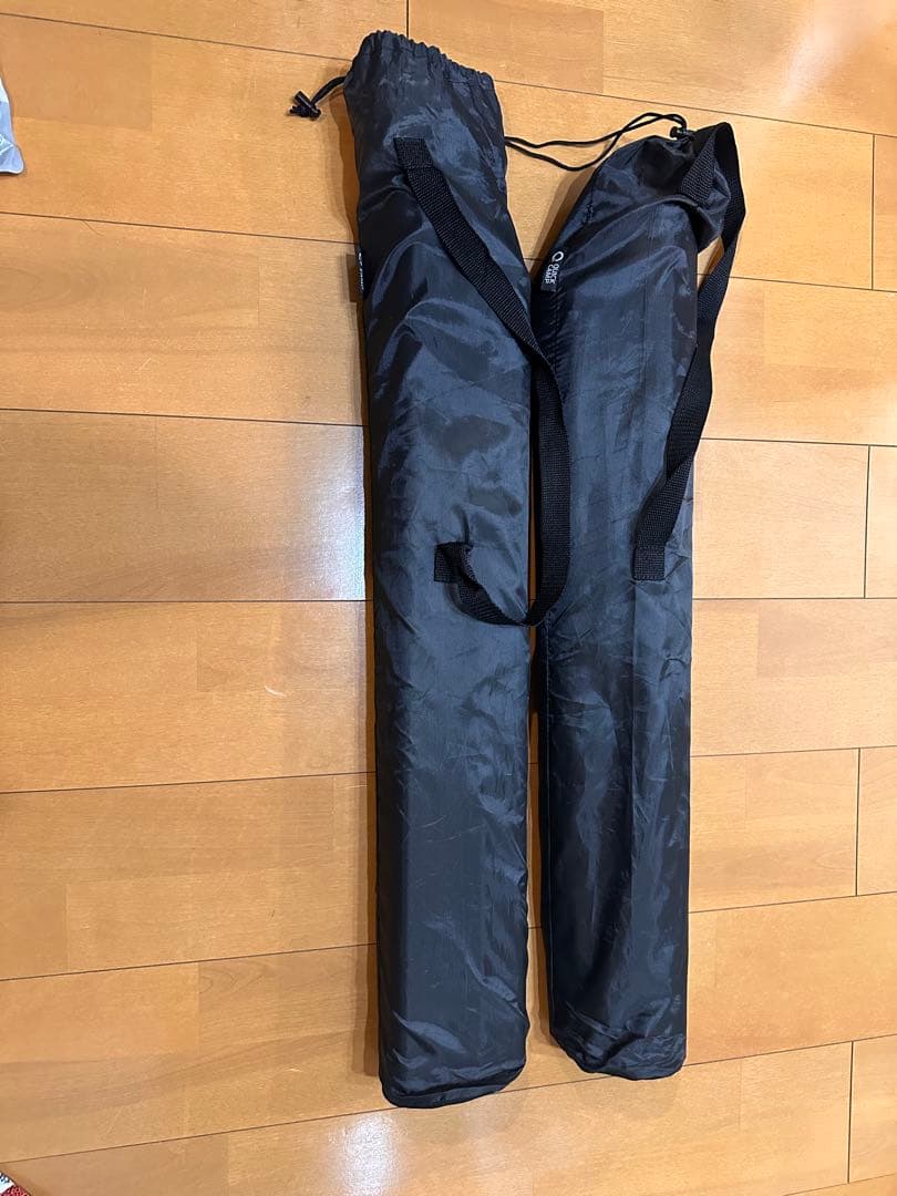 QUICKCAMP 28mmタープポール 2本セット×2組（計4本）赤