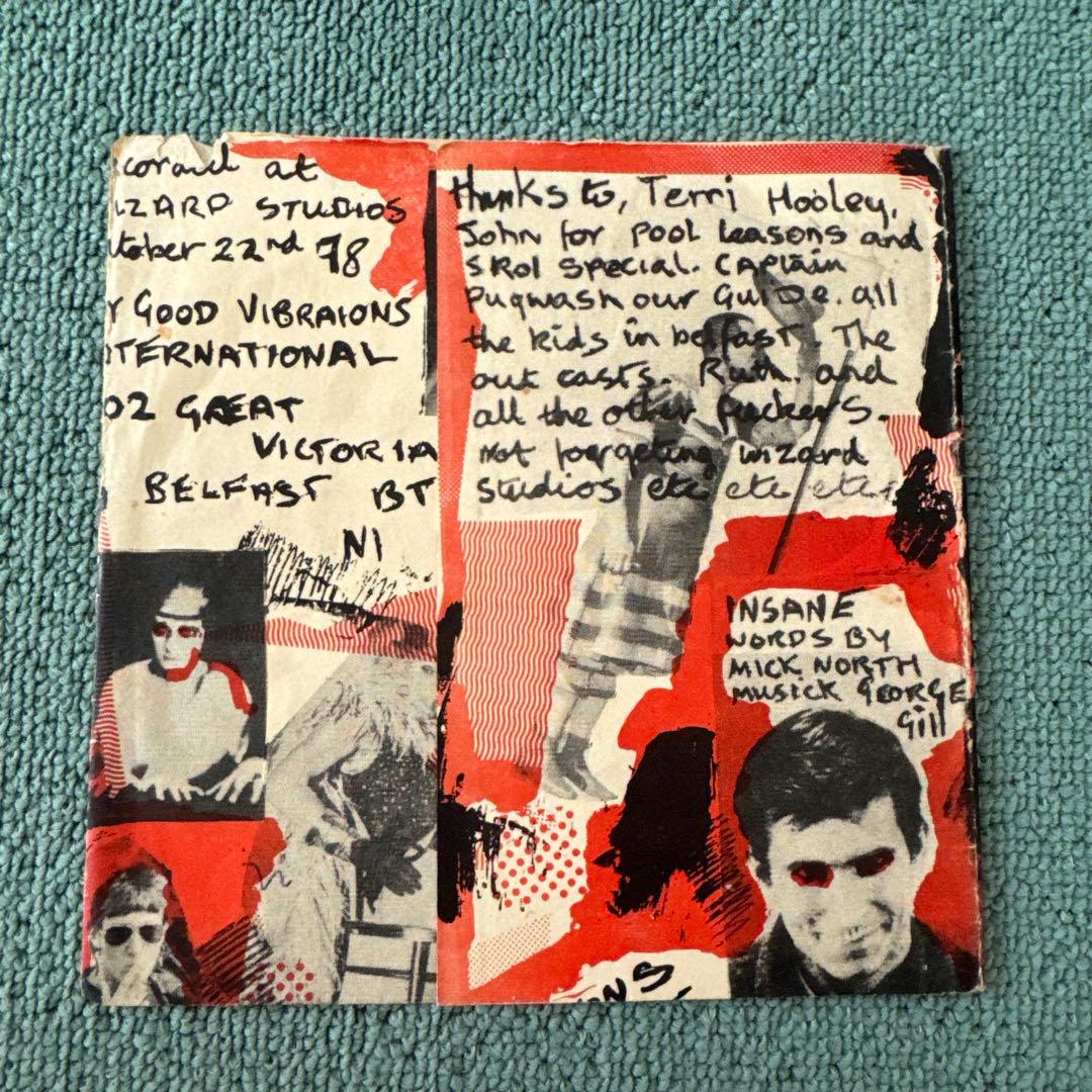 Bears『Insane and Decisions』7inchアナログレコード