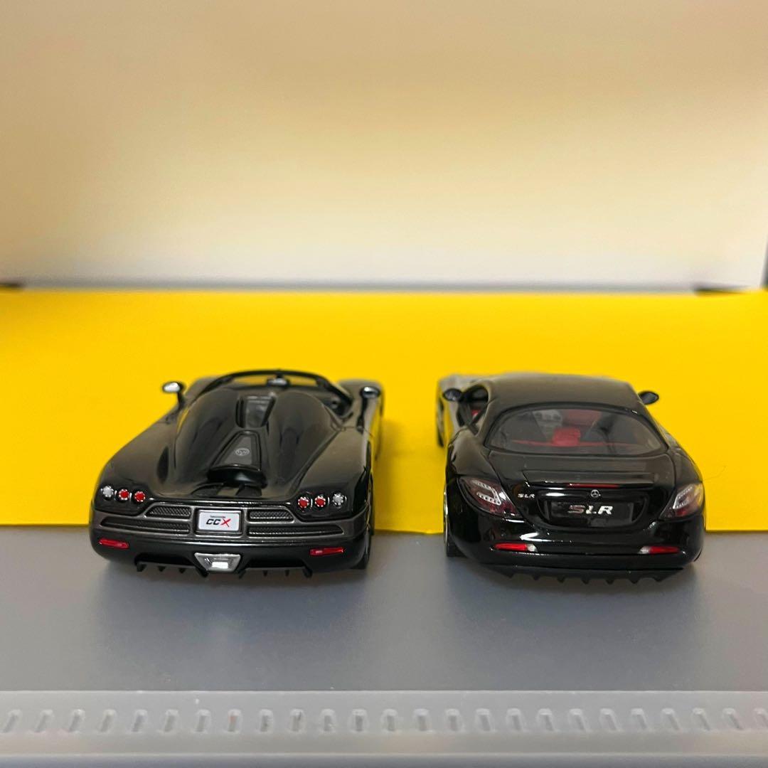 【早い者勝ち！】1/43 ケーニグセグCCX メルセデスベンツSLRマクラーレン