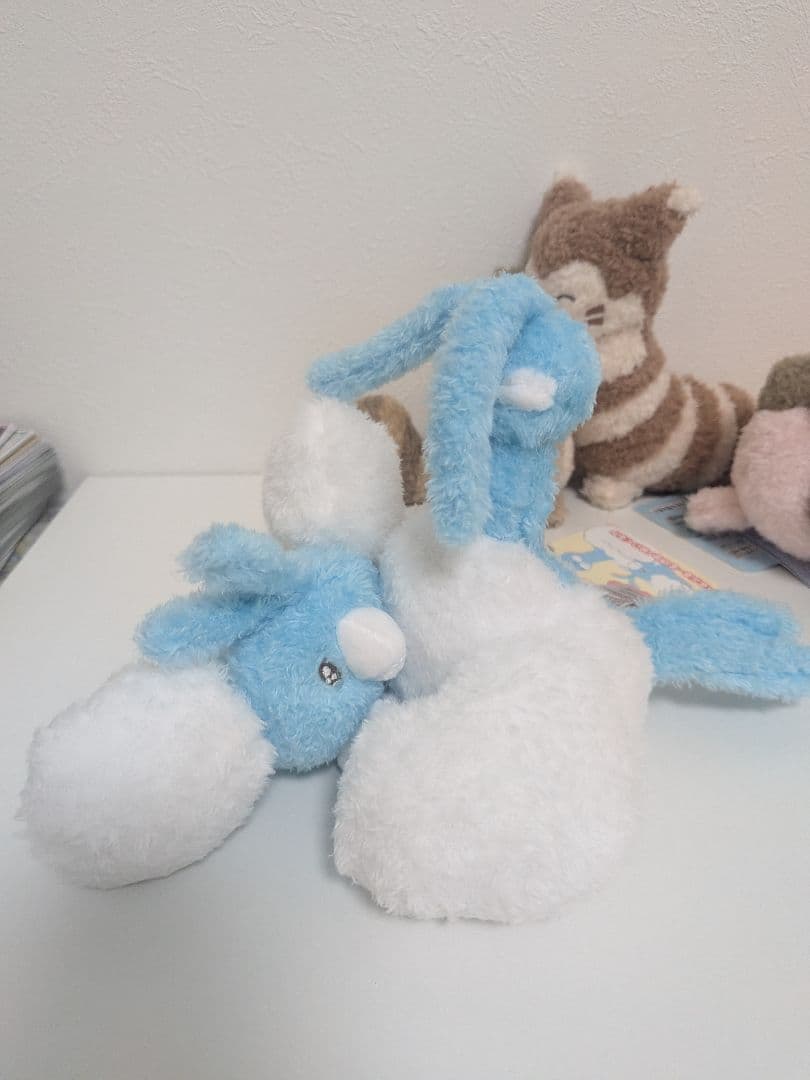 ポケモンセンター　ぶるぶる…むぎゅ！ぬいぐるみ　4種セット