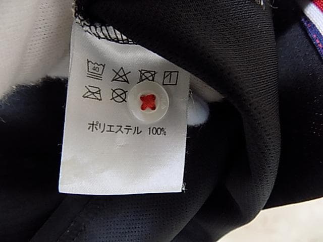 36388 フィラゴルフ　レディース　ポロシャツ　黒　サイズＬ