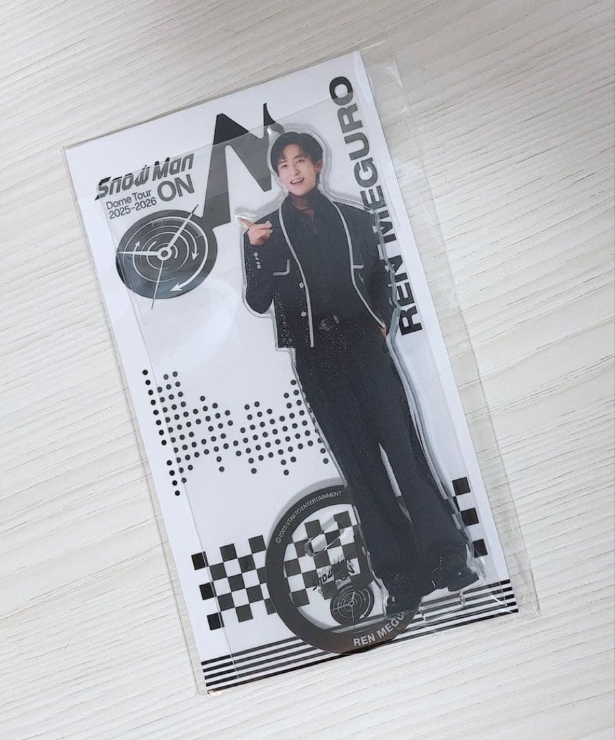 【新品】 Man 目黒蓮  world ON アクスタ ソフビ