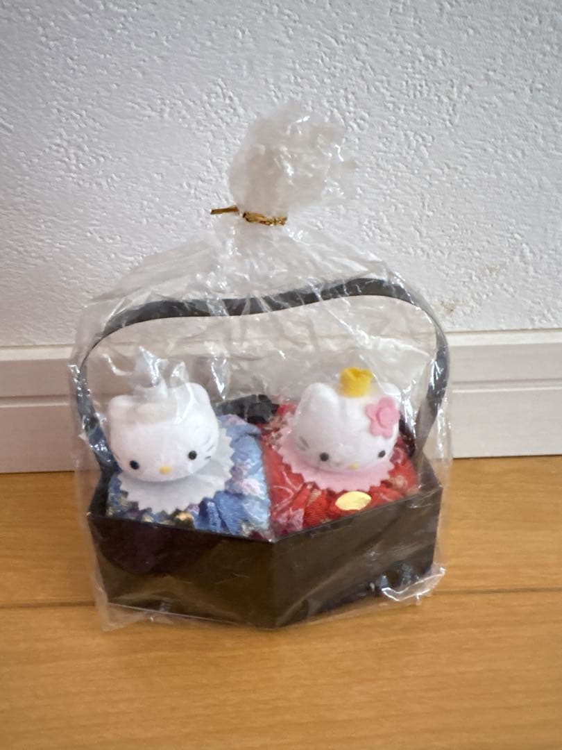 ハローキティ キティちゃん ダニエル ひな祭り お雛様 ぬいぐるみセット お手玉