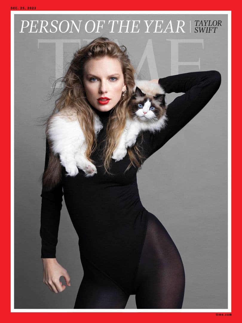 TIME誌恒例の2023年「今年の顔」表紙3デザイン　TIMEポスター