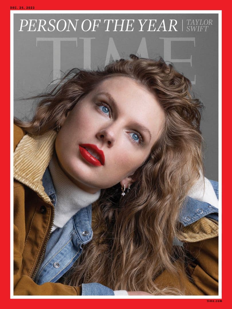 TIME誌恒例の2023年「今年の顔」表紙3デザイン　TIMEポスター