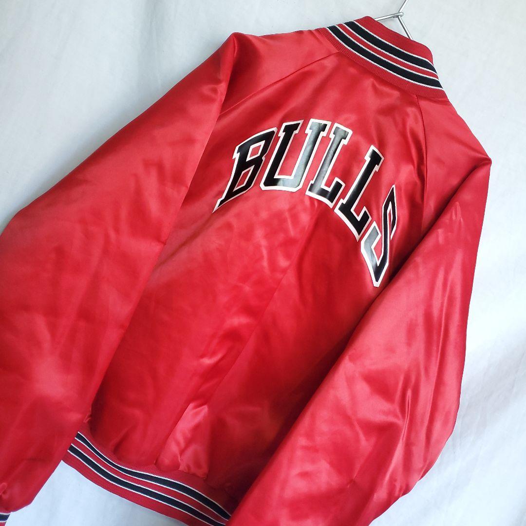 ブルズ BULLS スタジアムジャンパー ジャケット 牛 スタジャン 赤