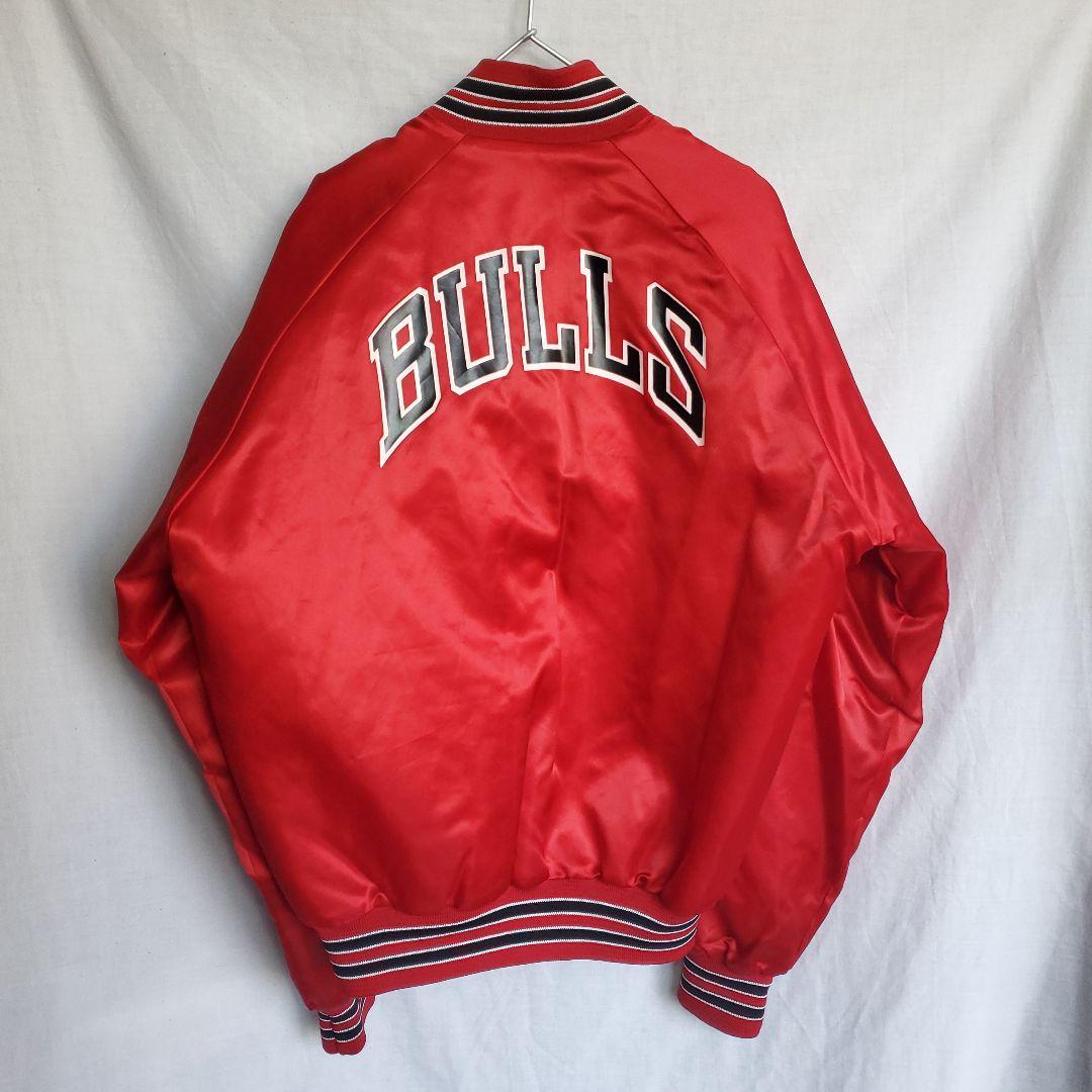ブルズ BULLS スタジアムジャンパー ジャケット 牛 スタジャン 赤