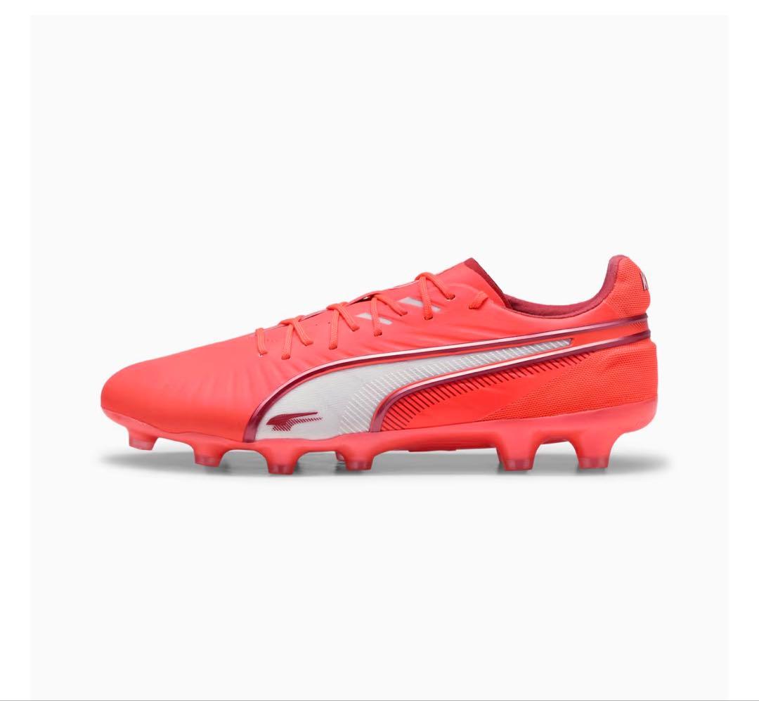 Puma King サッカーシューズ オレンジ