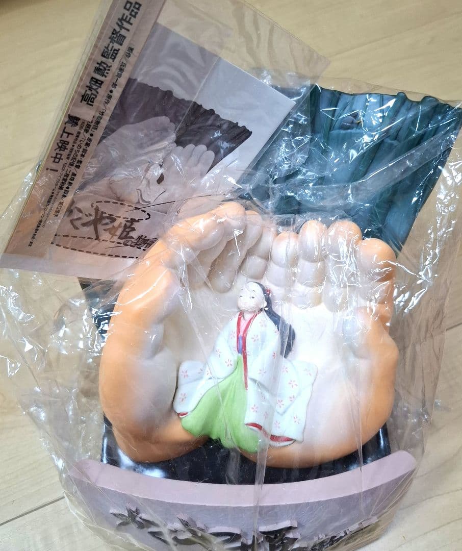 【非売品】スタジオジブリ かぐや姫の物語　フィギュアオブジェ 高畑勲 宮崎駿