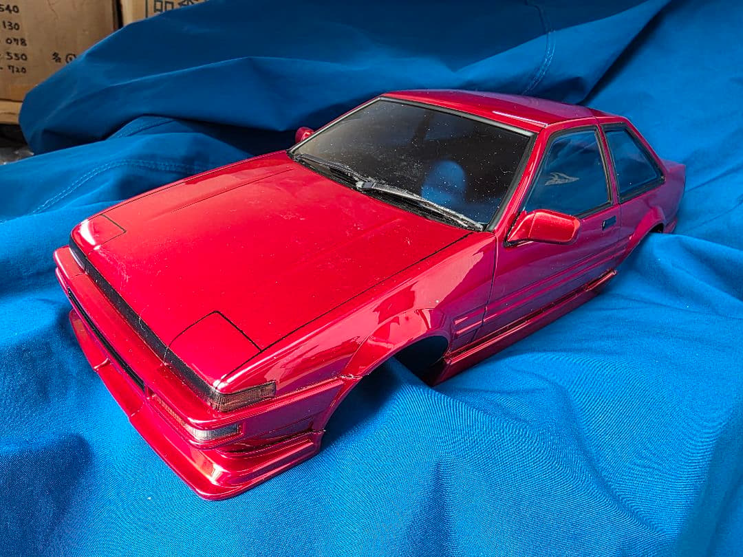 アディクション　AE86トレノ　２ドア　制作済ラジコンホディ