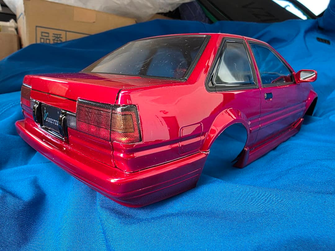 アディクション　AE86トレノ　２ドア　制作済ラジコンホディ