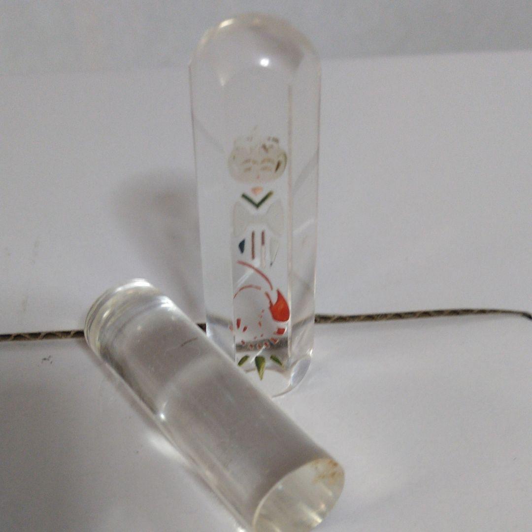 水晶の印鑑用の印石。高級天然石です。