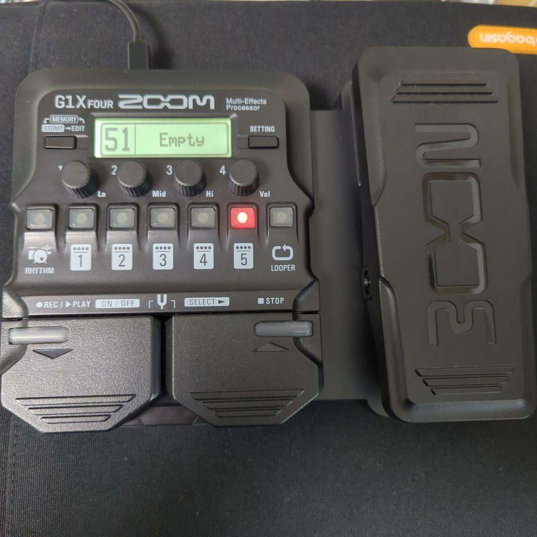 ZOOM G1X FOUR マルチエフェクター 美品　動作確認済み