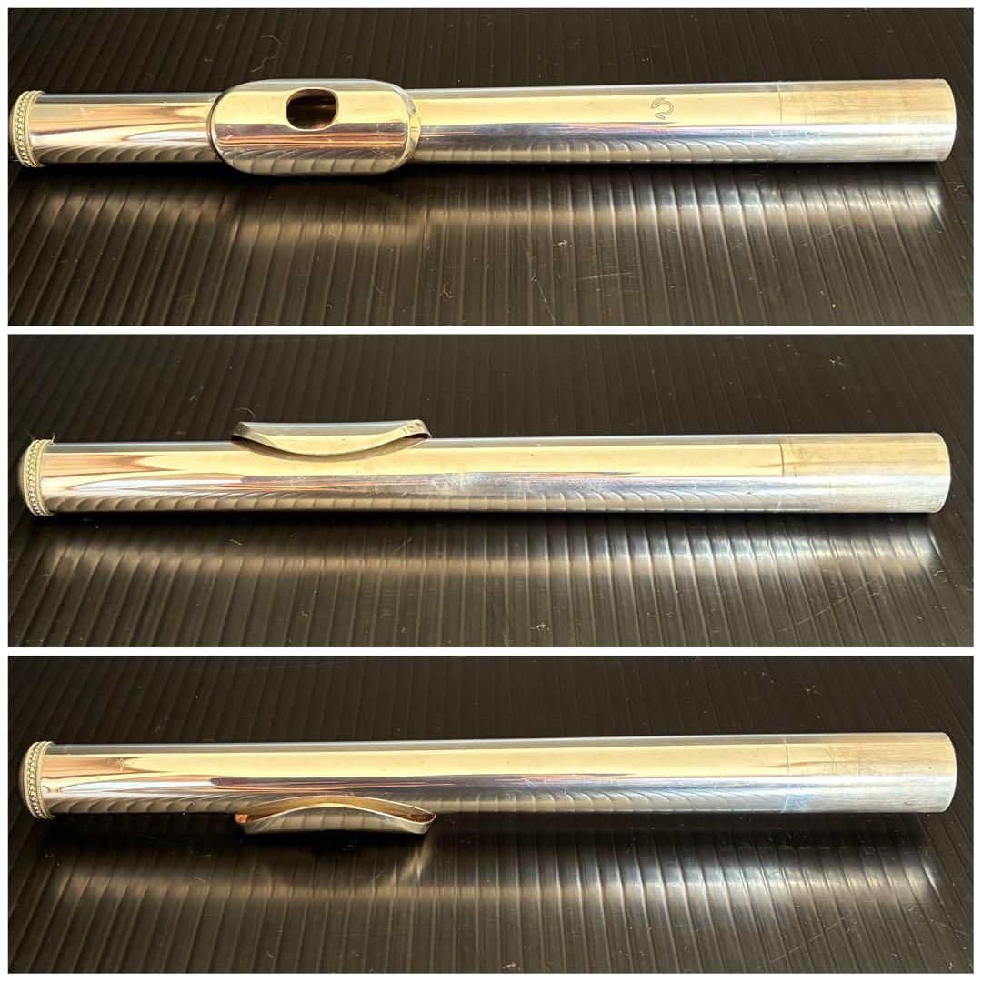 ムラマツ フルート B36 B8636刻印 管楽器 吹奏楽 レザーケース