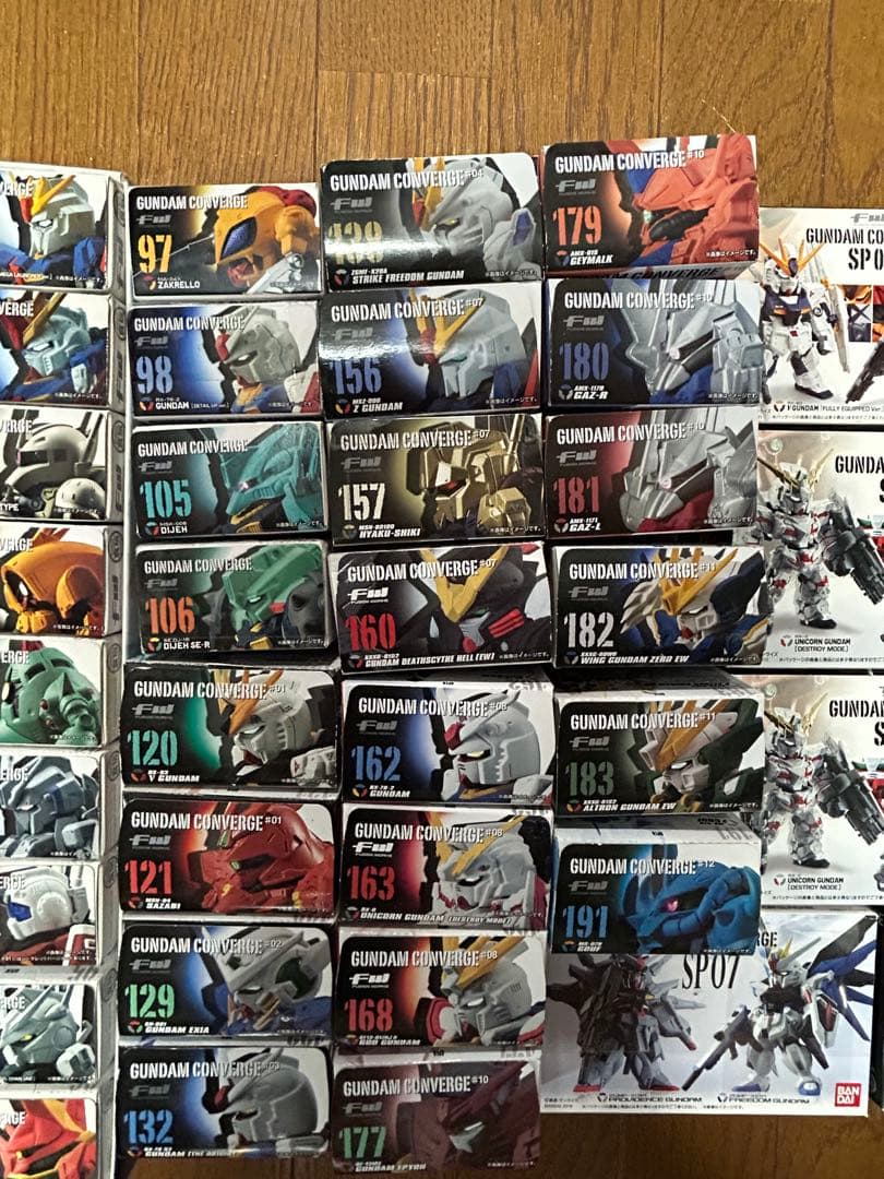 ガンダムコンバージ 未開封 レアセット