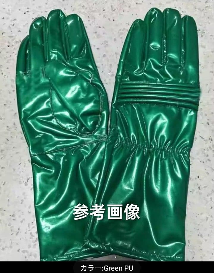 ★未使用 コスプレ グローブ ライト ブルー コスチューム 1号 2号 手袋