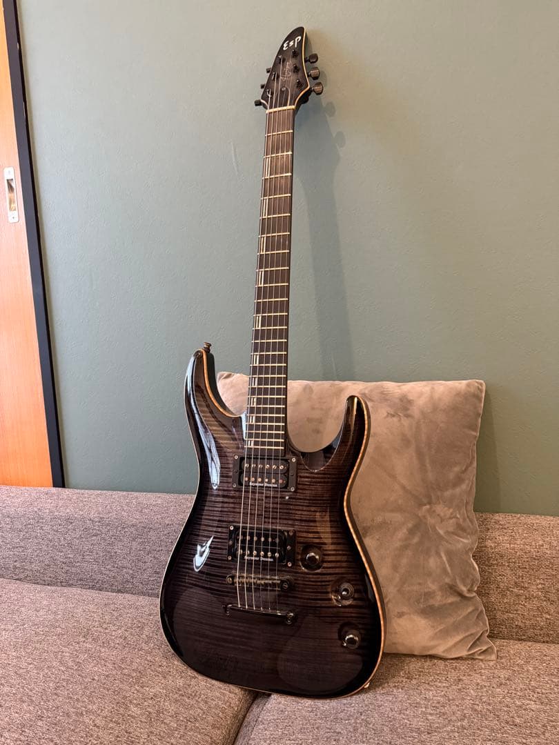 【希少/カスタム最上位・美品】ESP Horizon CTM STBK