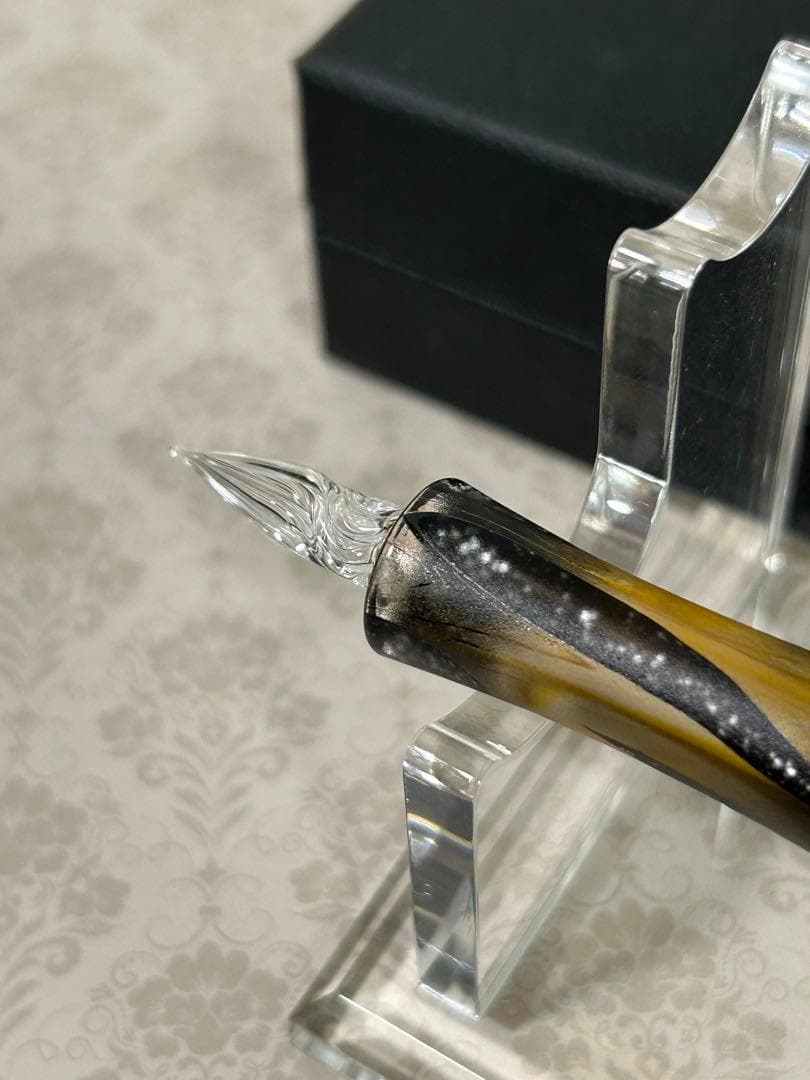 glass studio toos TAKETORI　残月　ガラスペン
