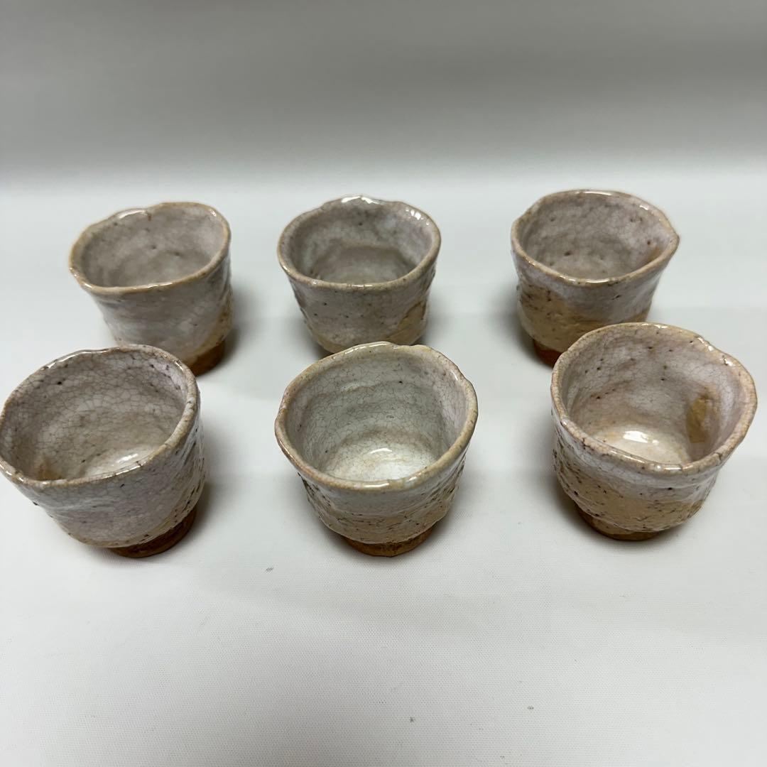 人間国宝 十代 三輪休雪（休和） 造 萩焼 煎茶器揃 宝瓶 茶器８点セット