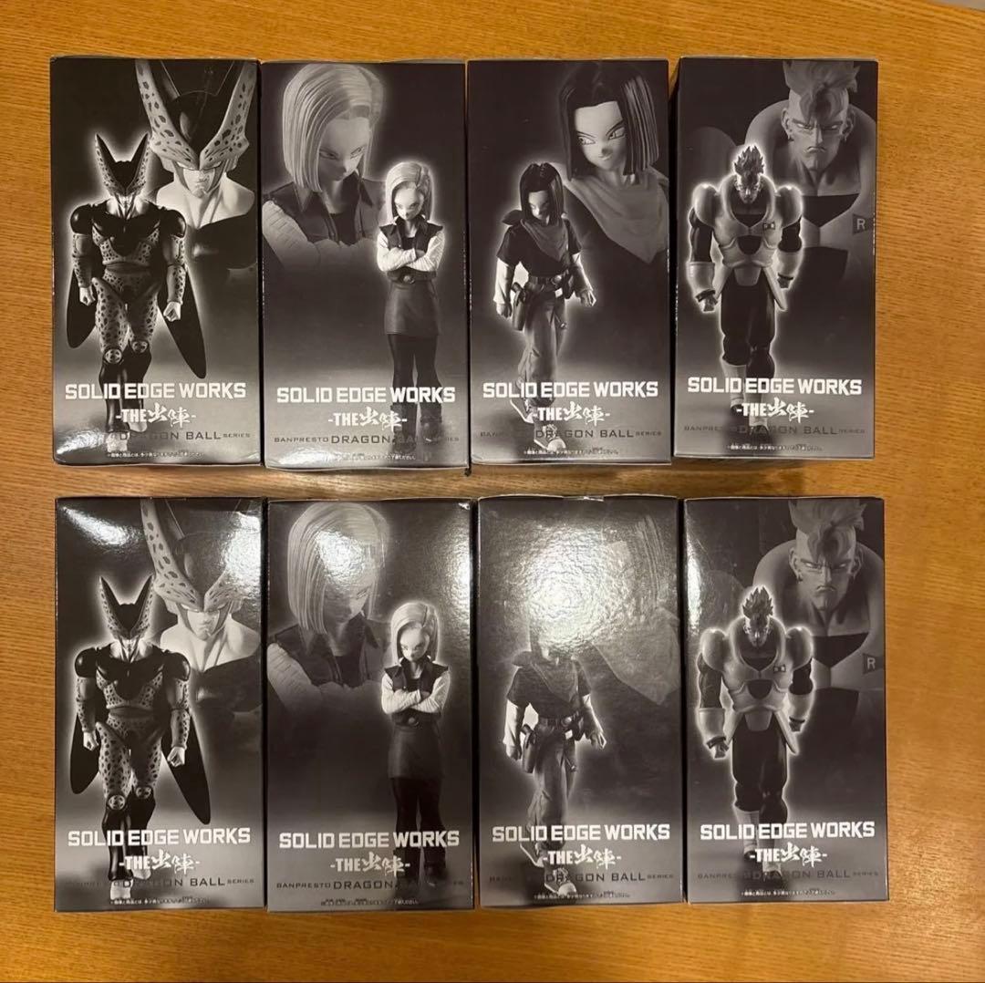 ドラゴンボール 出陣 セル＆人造人間 4種×2 新品未開封セット‼️