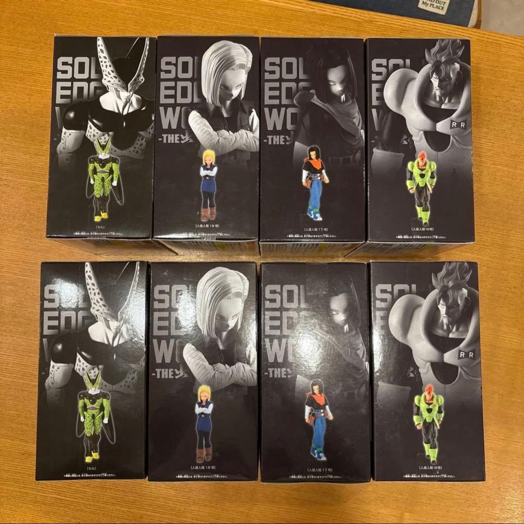 ドラゴンボール 出陣 セル＆人造人間 4種×2 新品未開封セット‼️