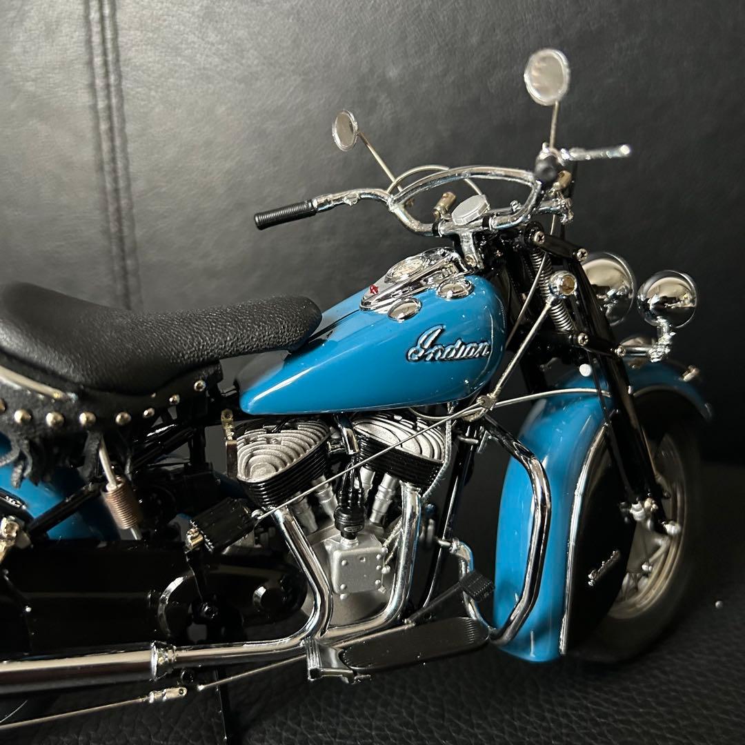 未展示品★ダンバリーミント 1948 インディアン チーフ 1/10 青★