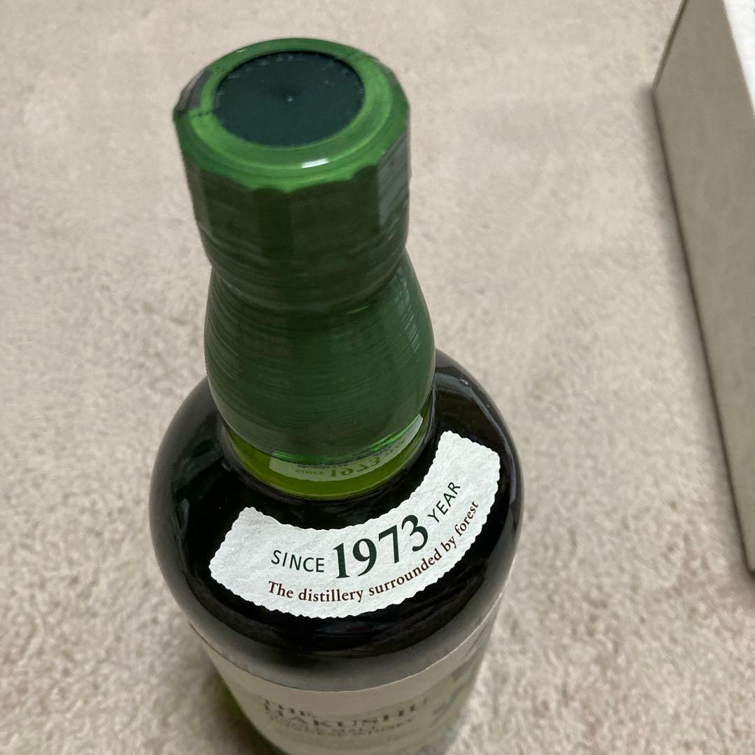サントリー　白州　100周年記念　蒸留所ラベル