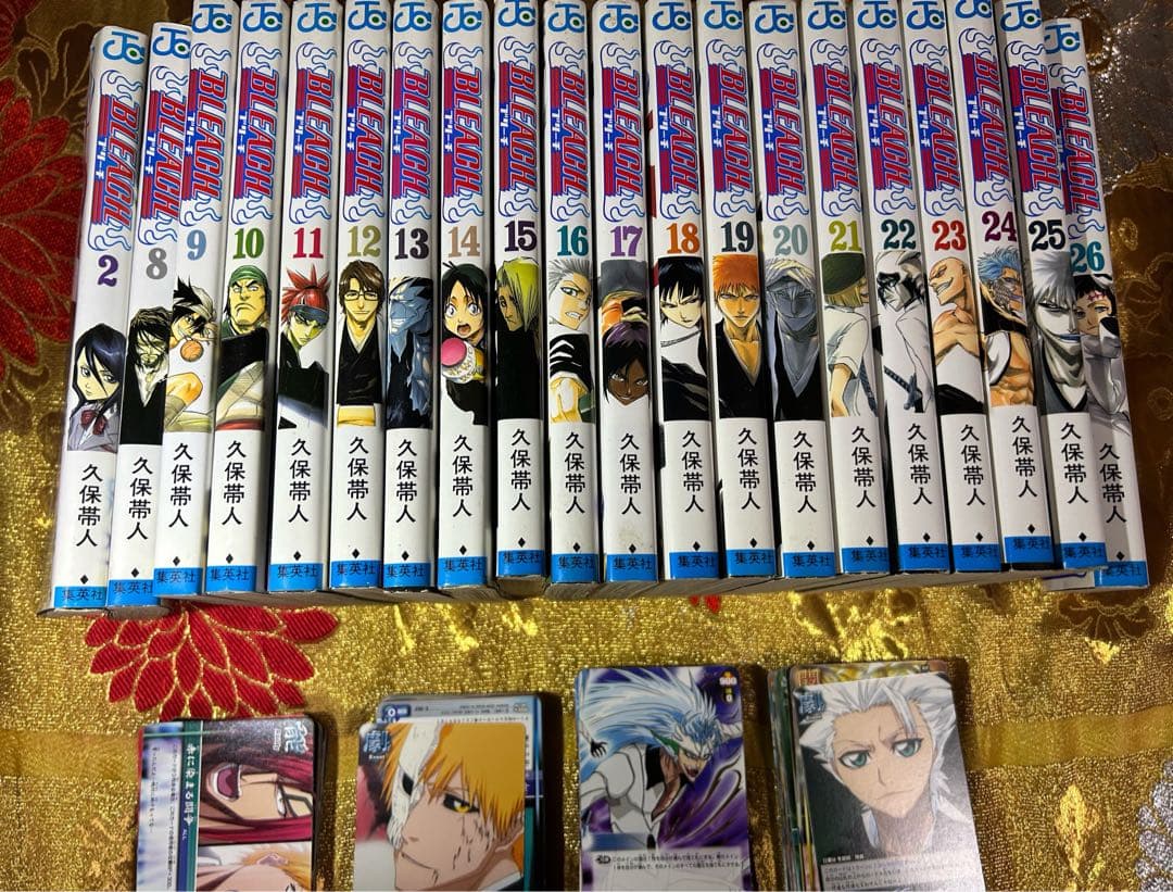 BLEACH カード４１９枚 ＋単行本２０巻＋JPフェスタ限定CDセット