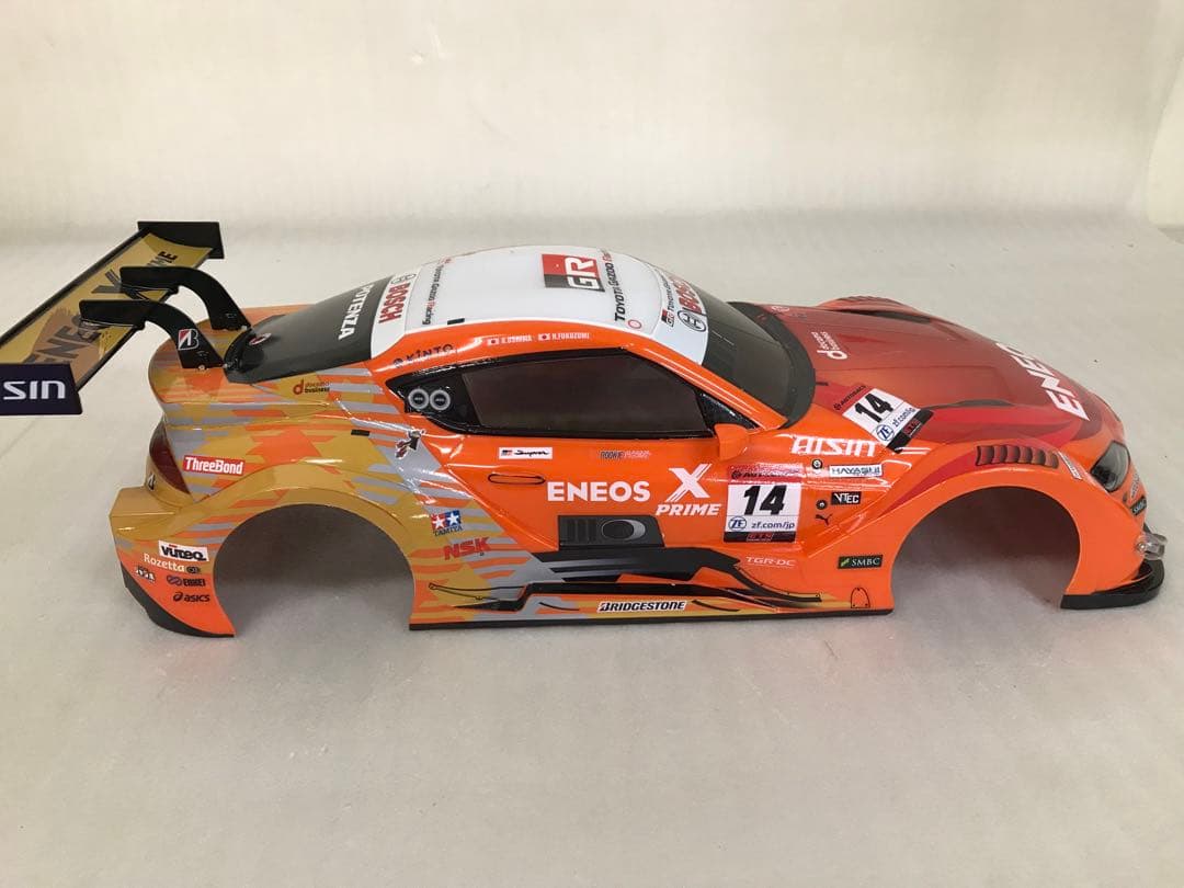 RCタミヤエネオスGRスープラ14号車ボディ