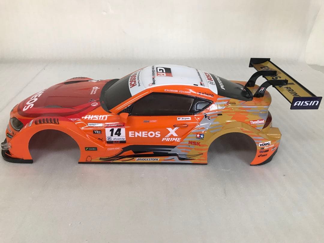 RCタミヤエネオスGRスープラ14号車ボディ
