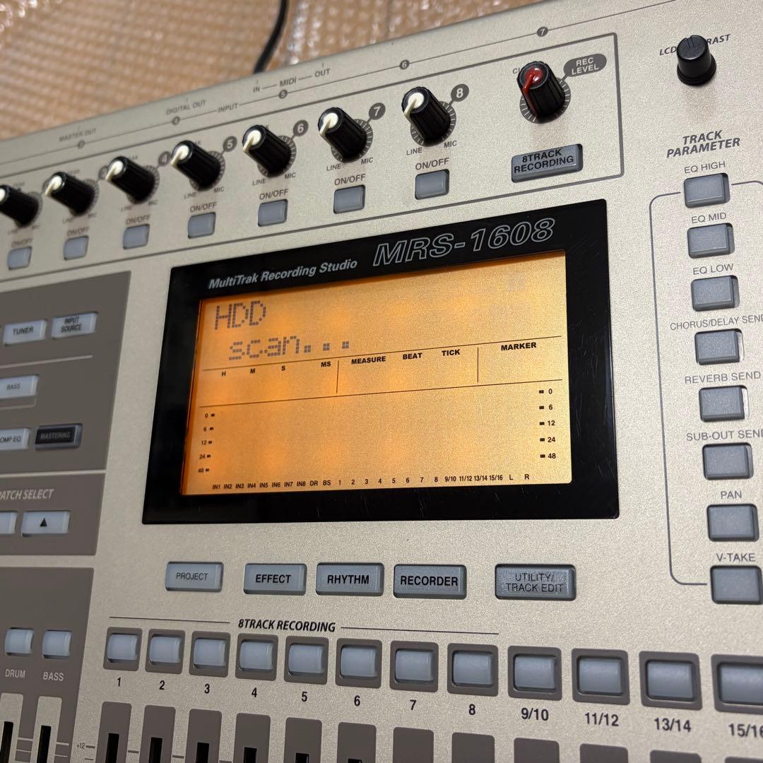ZOOM MRS-1608 マルチトラックレコーダー MTR