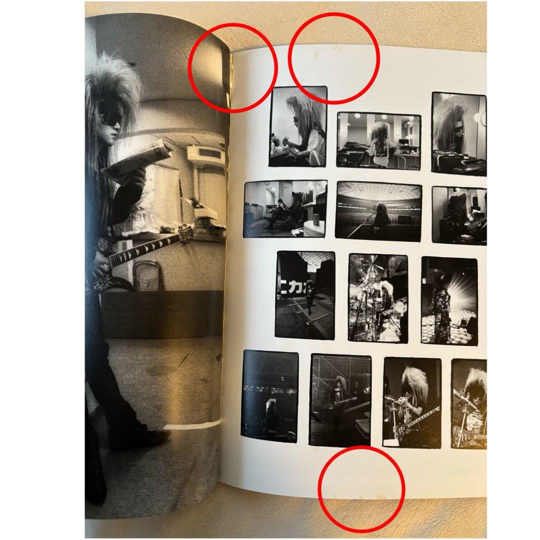 hide 写真集　無言激　サイン入りと　Park side X ライター