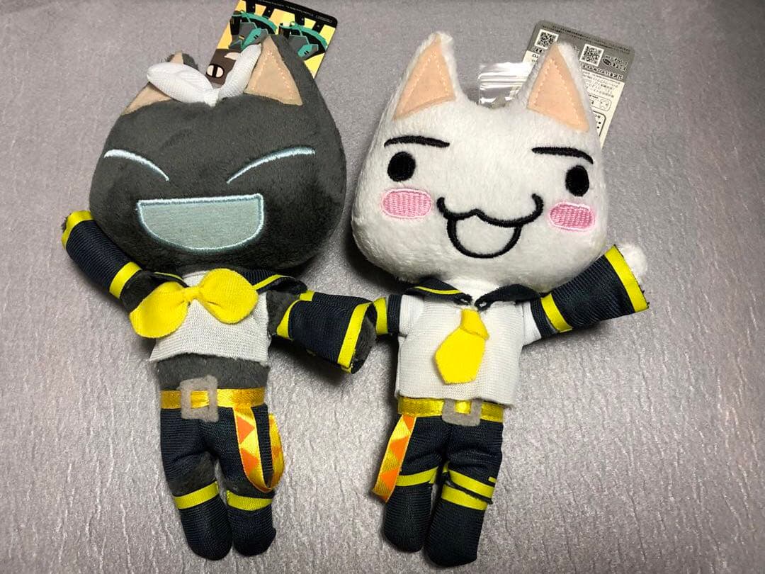 【どこでもいっしょ】初音ミク　鏡音リン・レン　コスプレニャ！マスコット　トロ