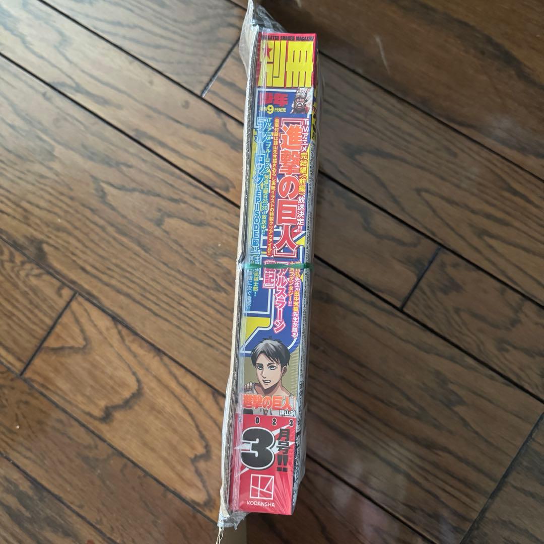 進撃の巨人 画集 FLY + 別冊少年マガジン 2冊 付録付き
