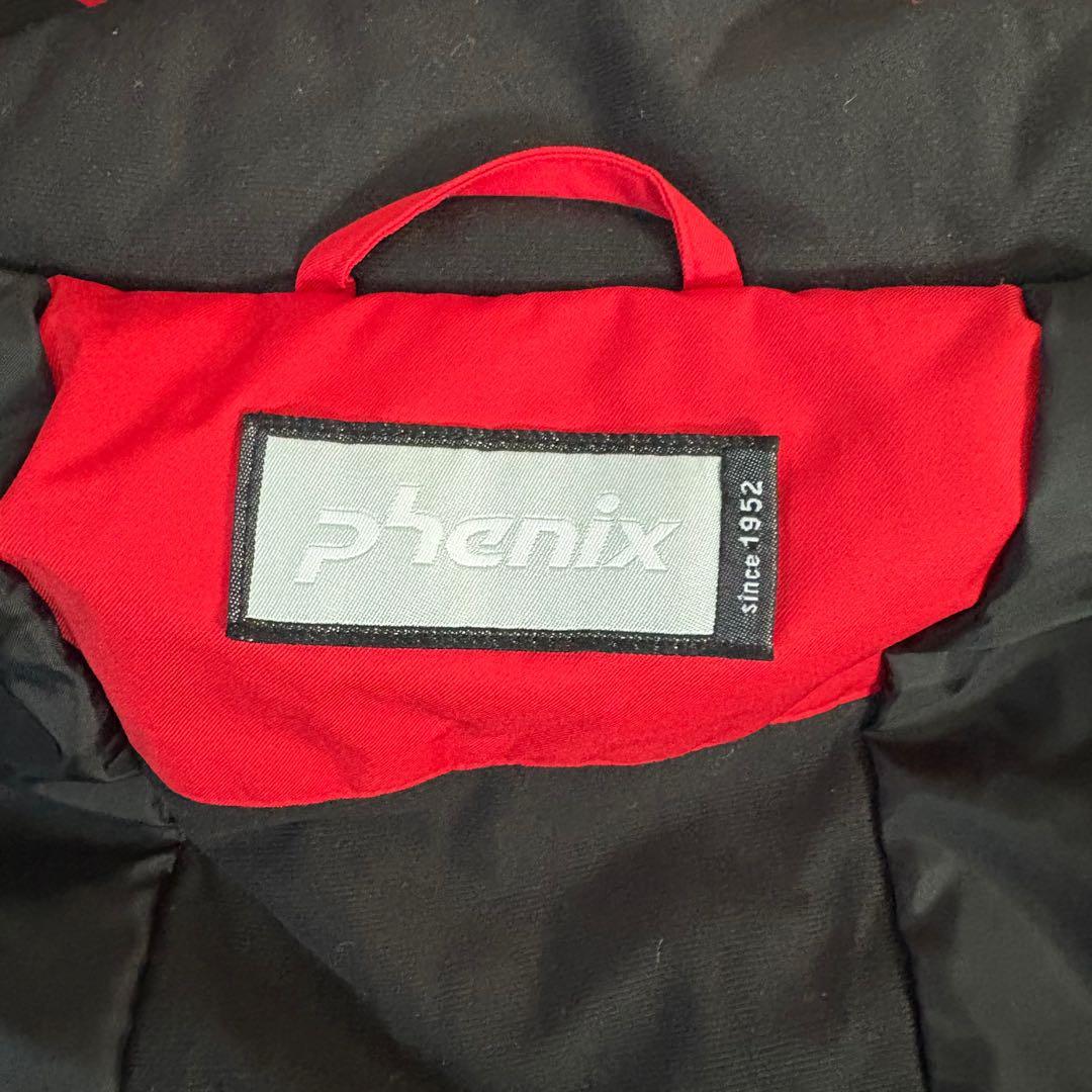 美品☆Phenix フェニックス　スキーウェア上下　スノボ　レッド　紺　Mサイズ