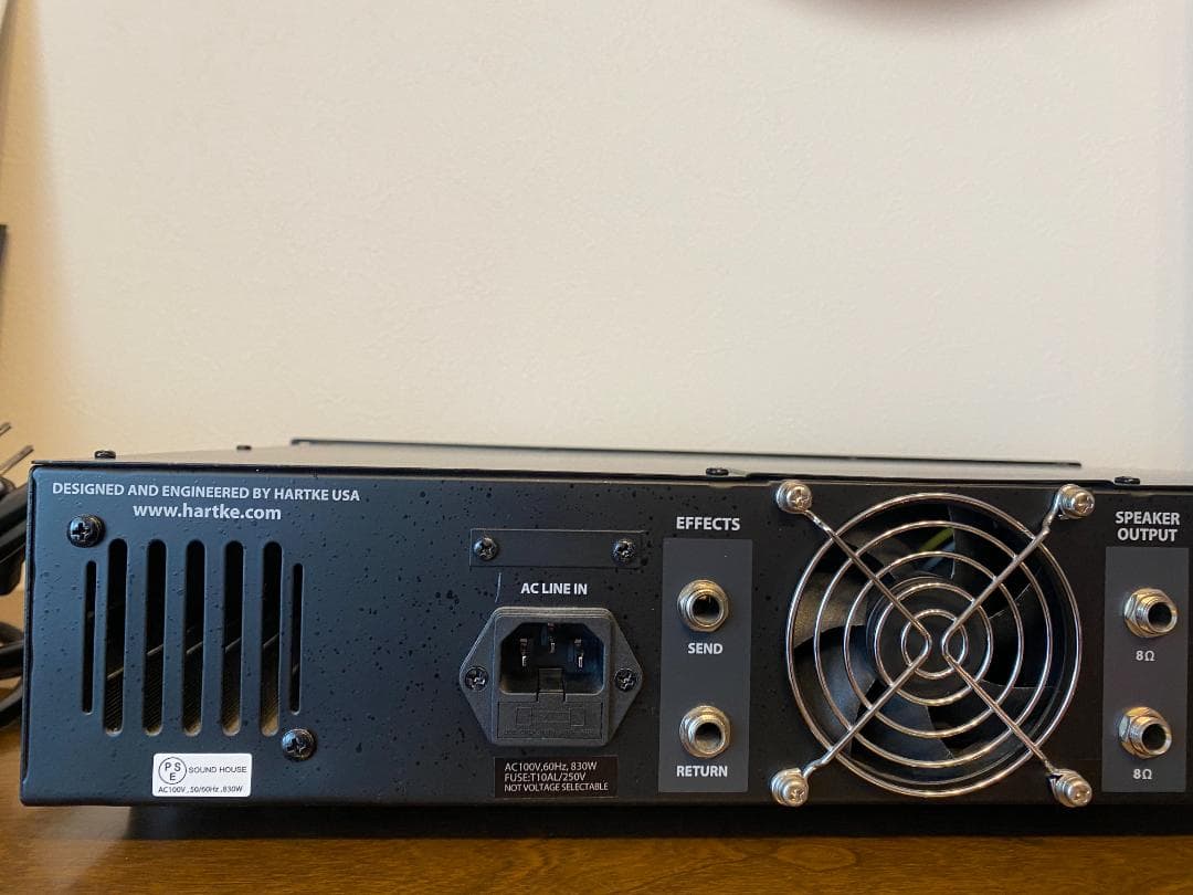 Hartke LH500 ベースアンプヘッド 500W　中古美品