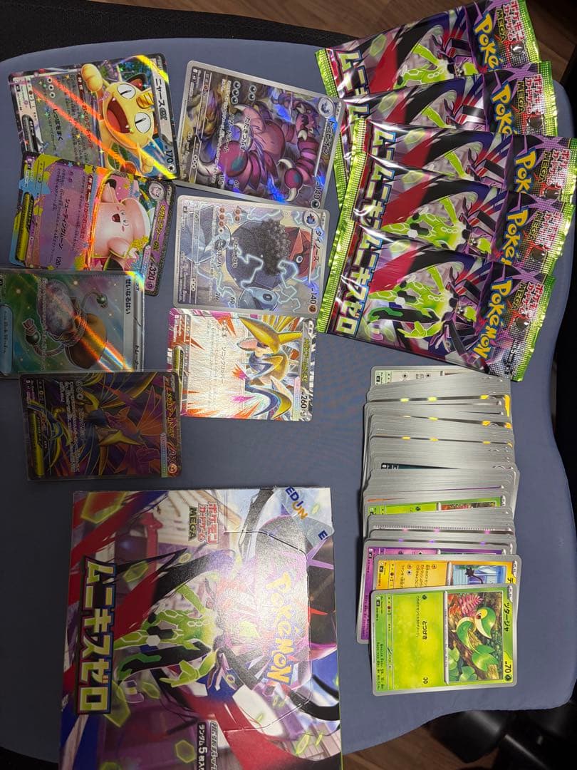 ポケカ、ワンピカード、引退品　高価カードあり、　　ムニキスゼロ　付き