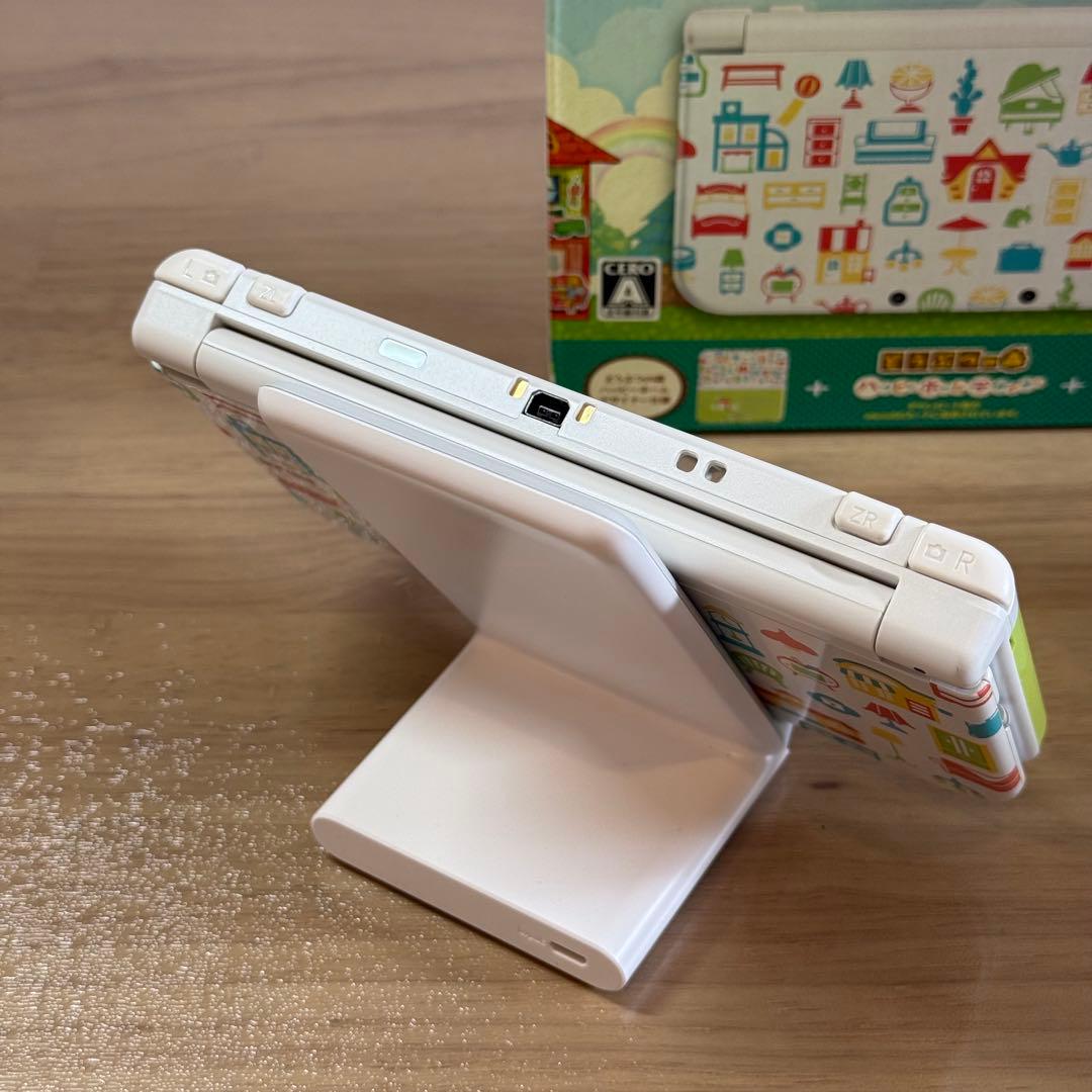 4-271 Newニンテンドー3DS LL ハッピーホームデザイナー 上下IPS