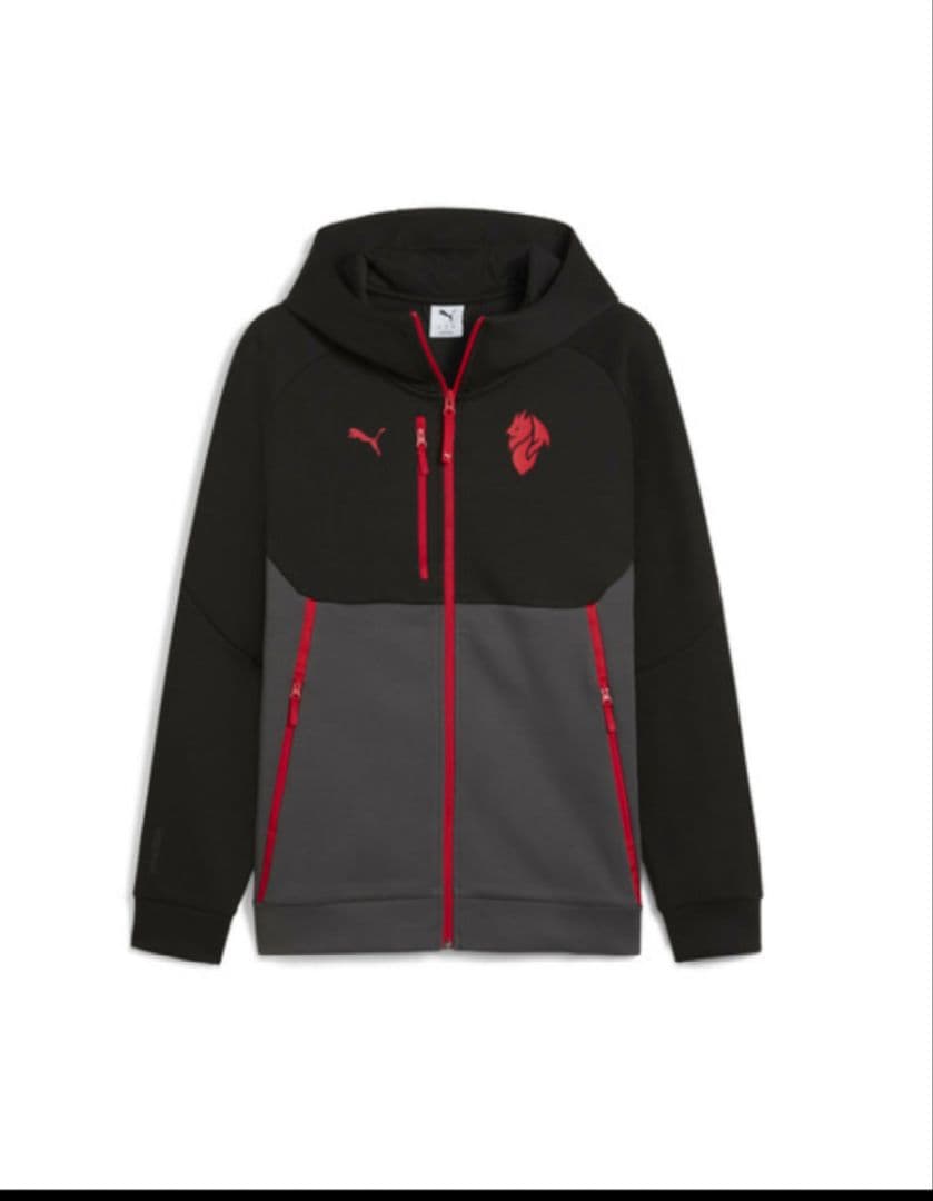 PUMA プーマ メンズ ACミラン プーマテック フルジップ Sサイズ
