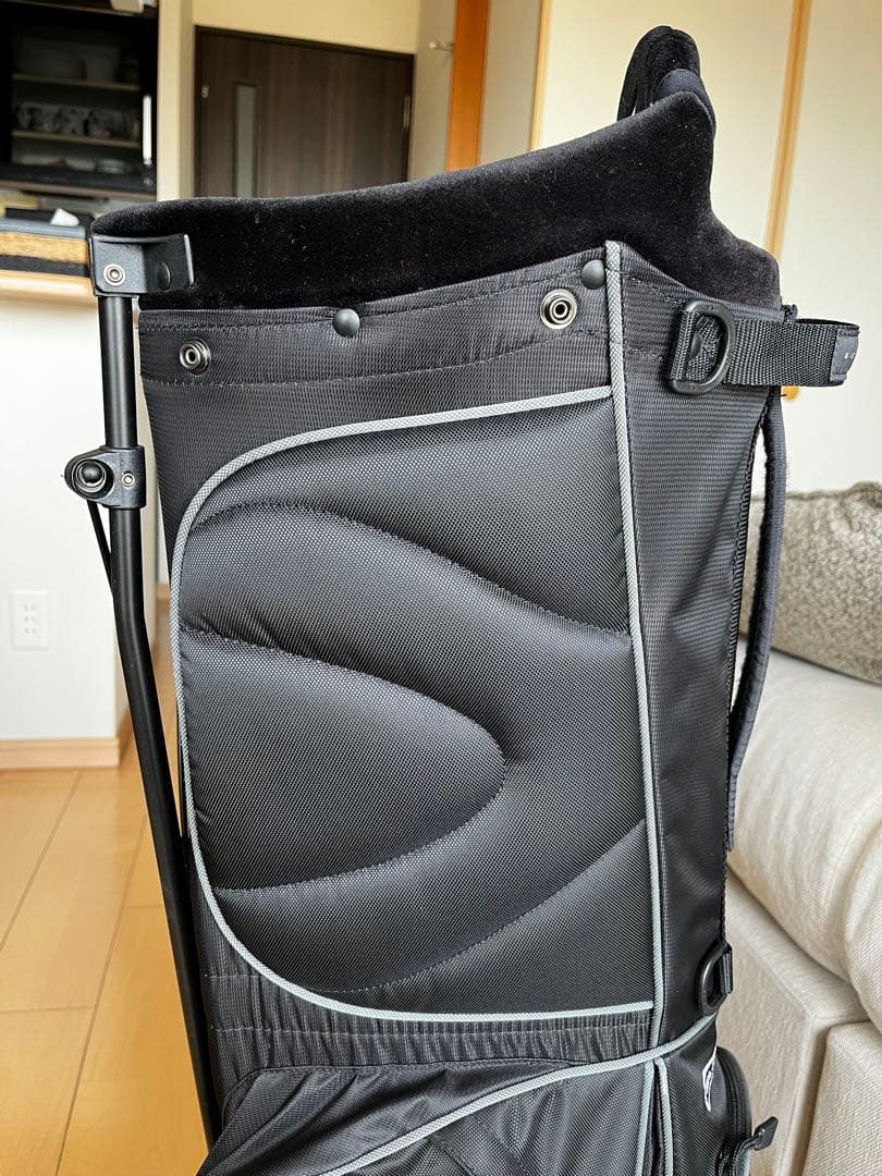 美品NIKE GOLF ナイキゴルフ　スタンド型キャディバッグ　希少旧ロゴ　黒