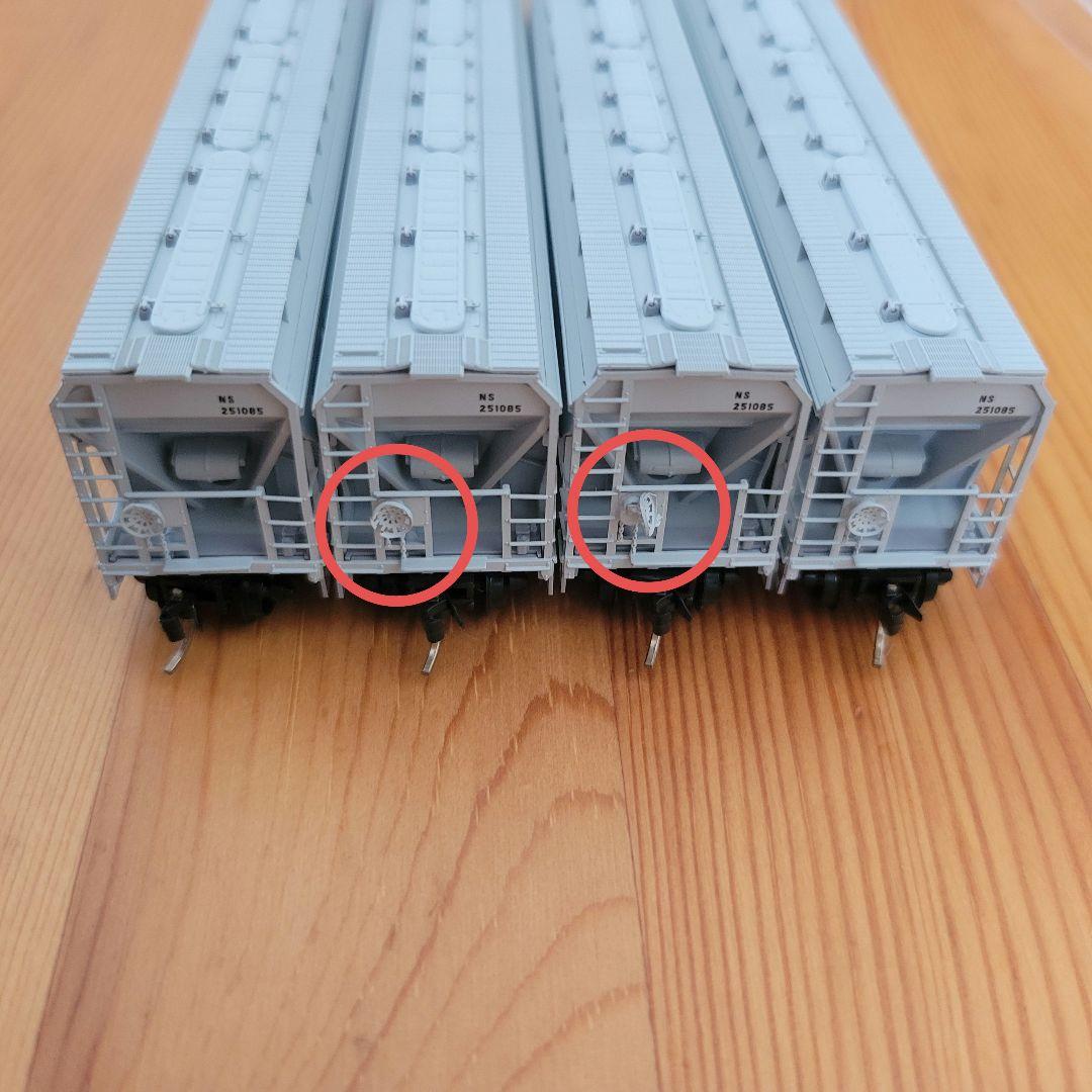 マイクロトレインズ　外国貨車4両セット