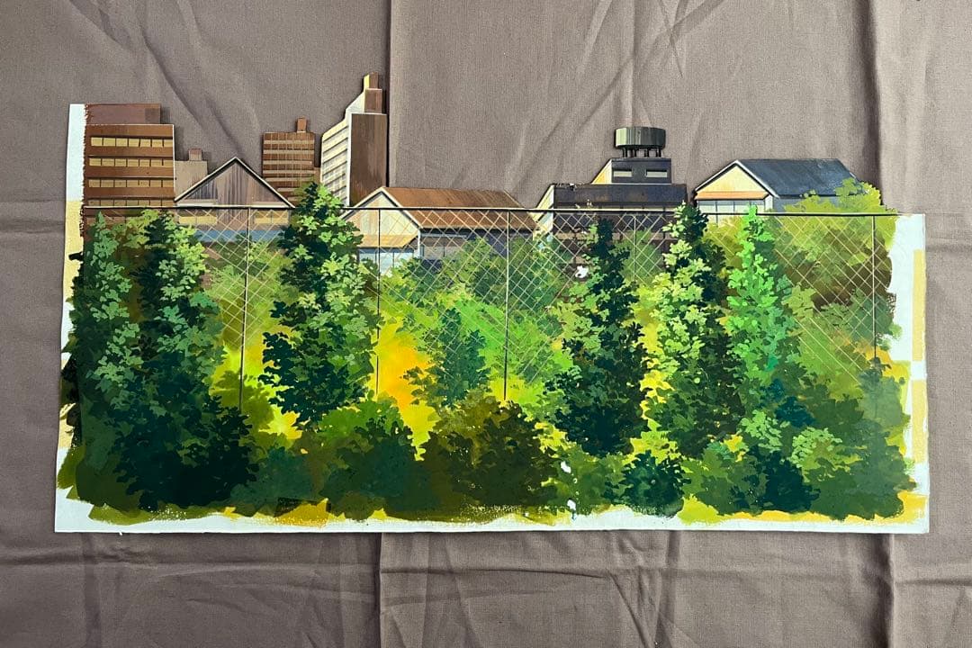 スラムダンク セル画 背景付き