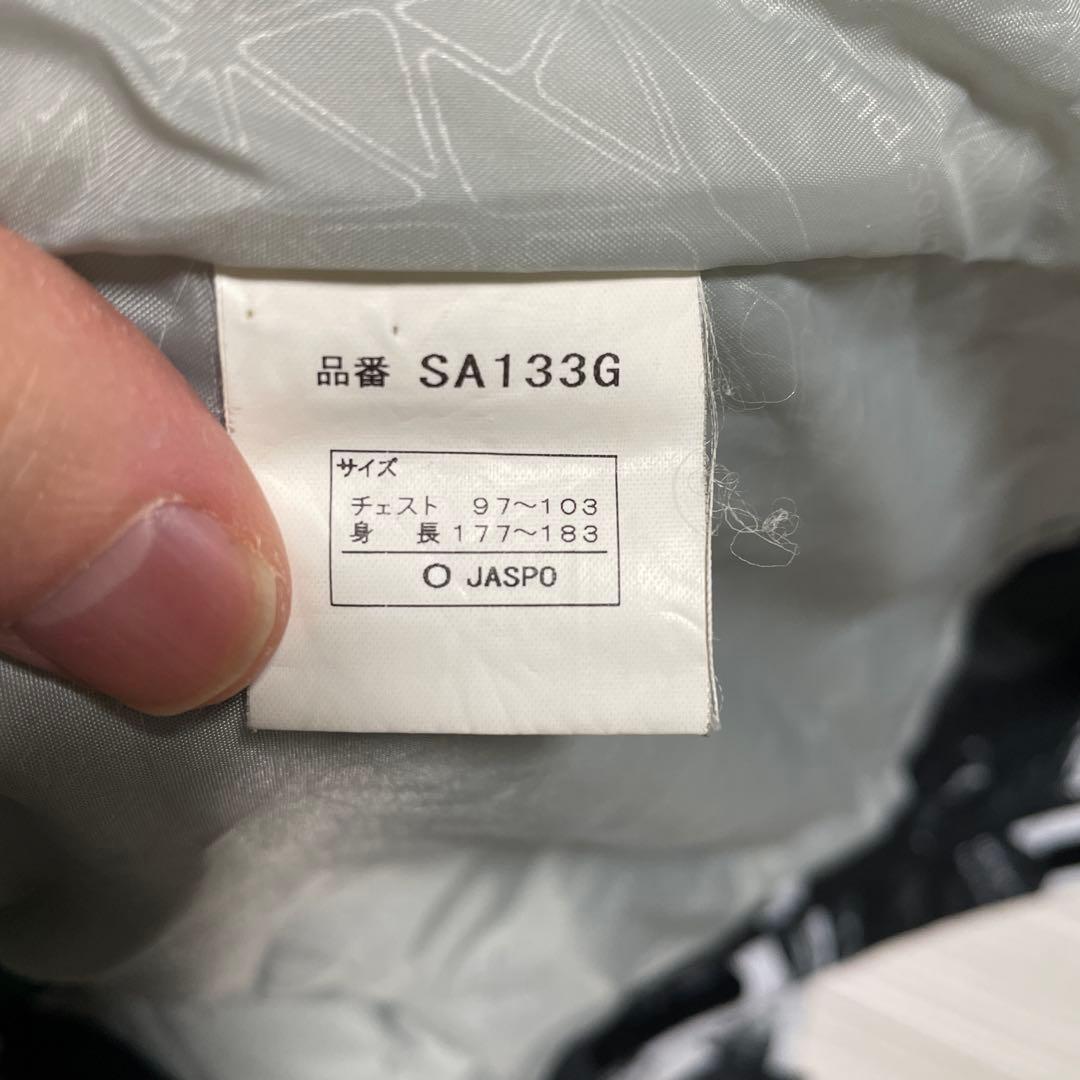 ASICS スキーウェア 黒/白　上下セット