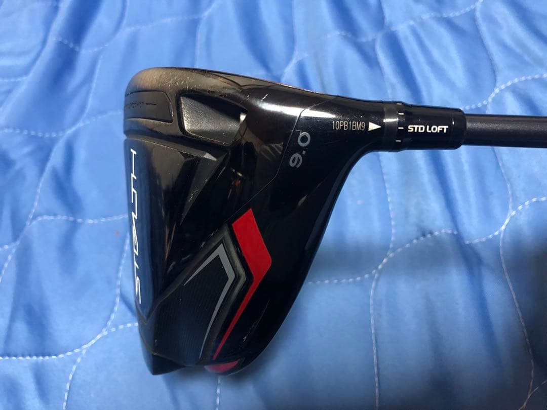 ステルス　ドライバー　9.0　シャフトS ヘッドカバー付　テーラーメイド