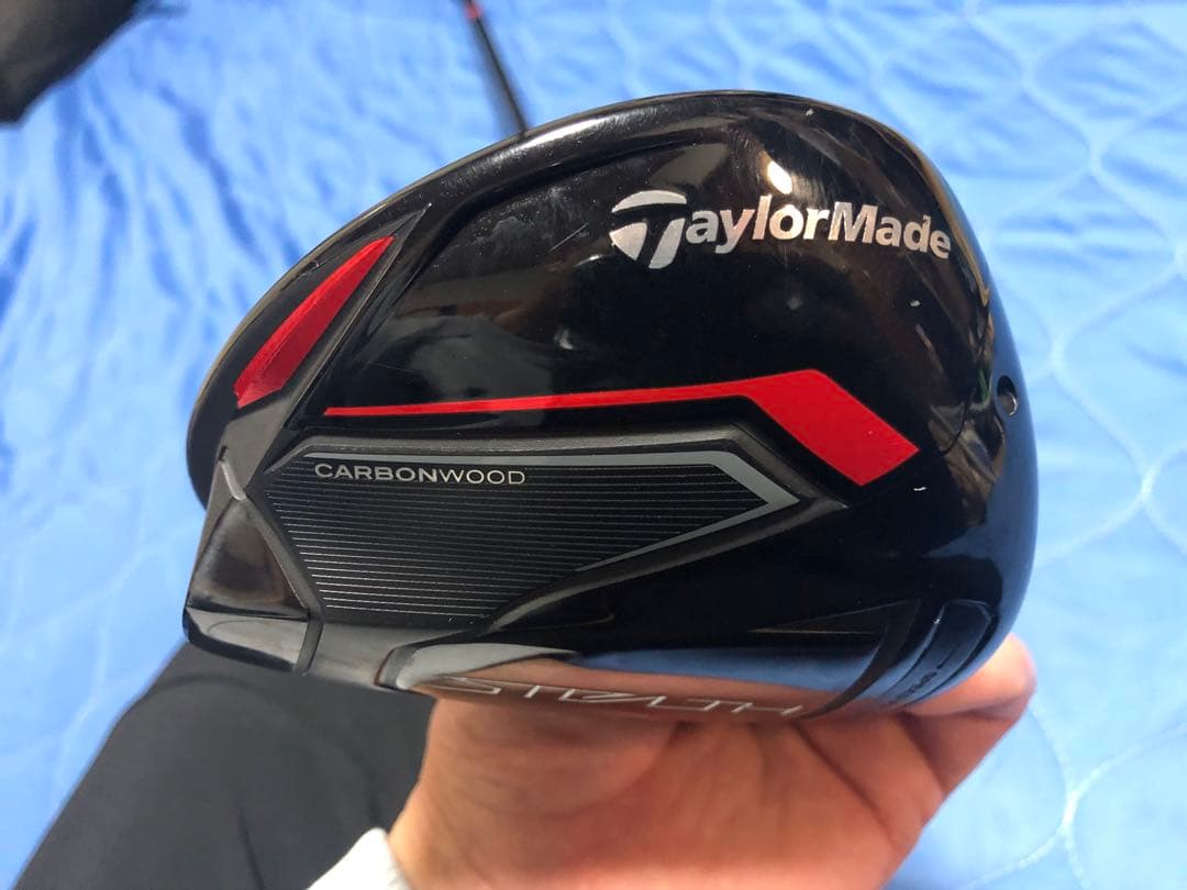 ステルス　ドライバー　9.0　シャフトS ヘッドカバー付　テーラーメイド