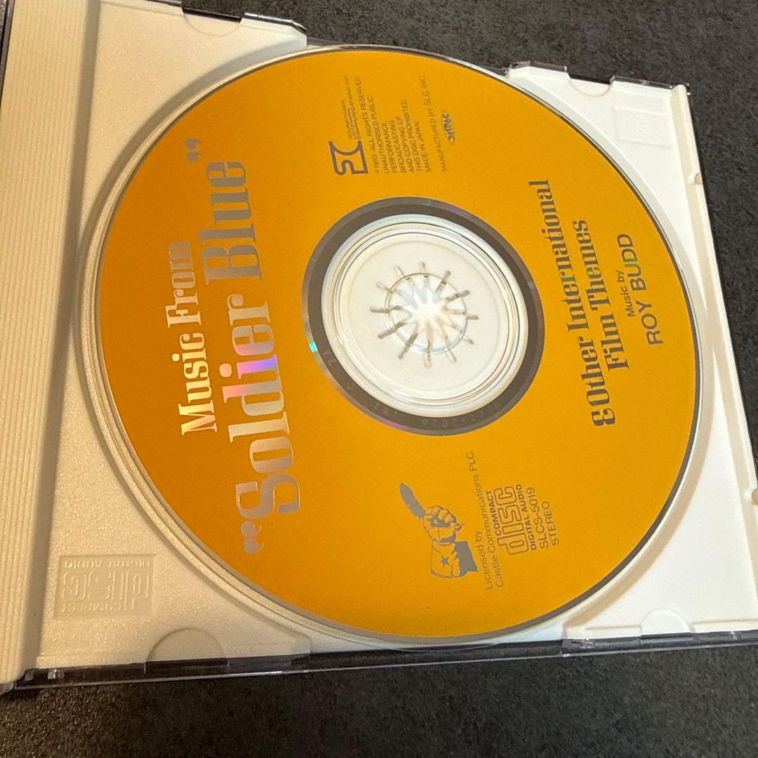 廃盤　オリジナルサウンドトラックCD「ソルジャー・ブルー」国内盤　帯付き