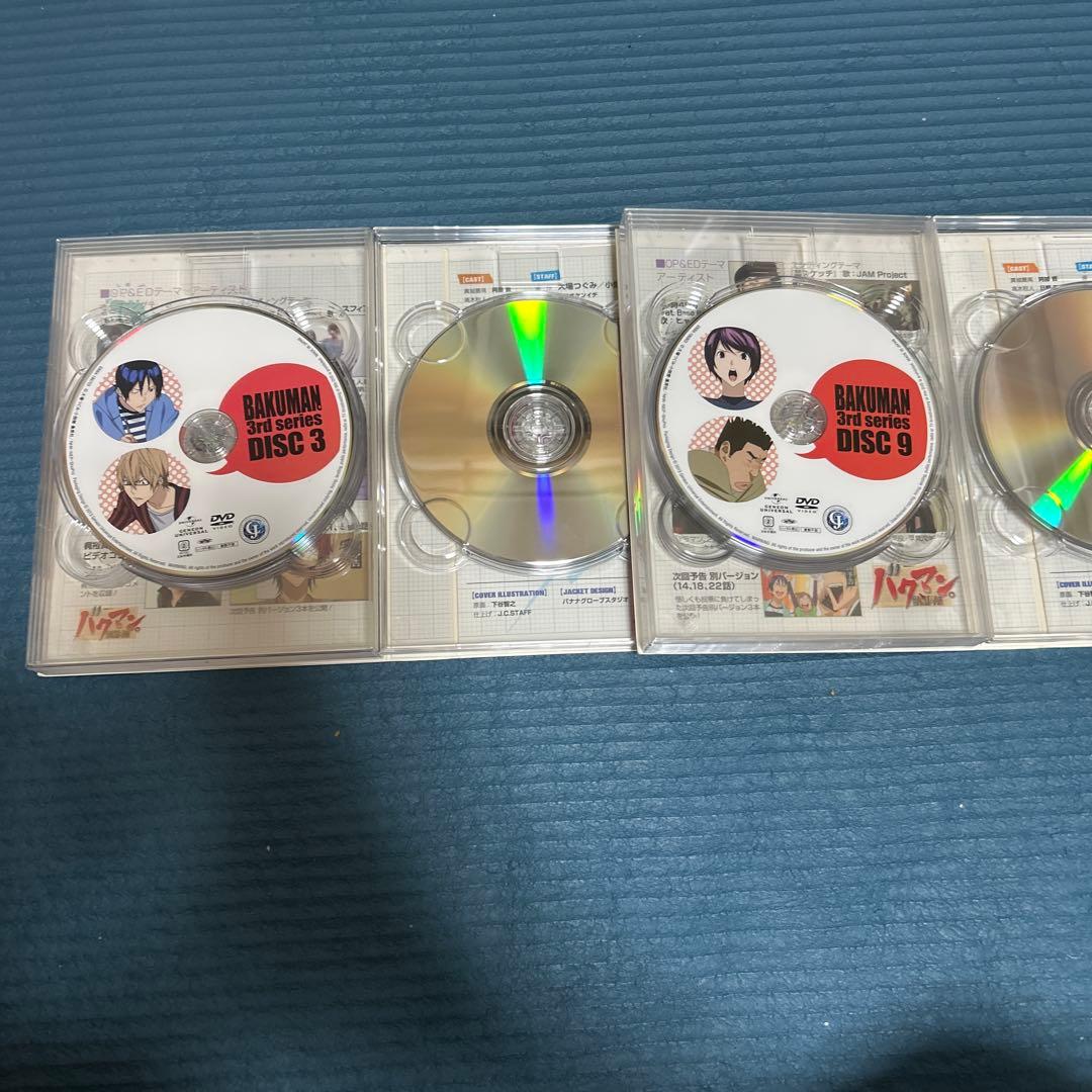 アニメ　バクマン　3rdシリーズ 全話　DVD-BOX1BOX2