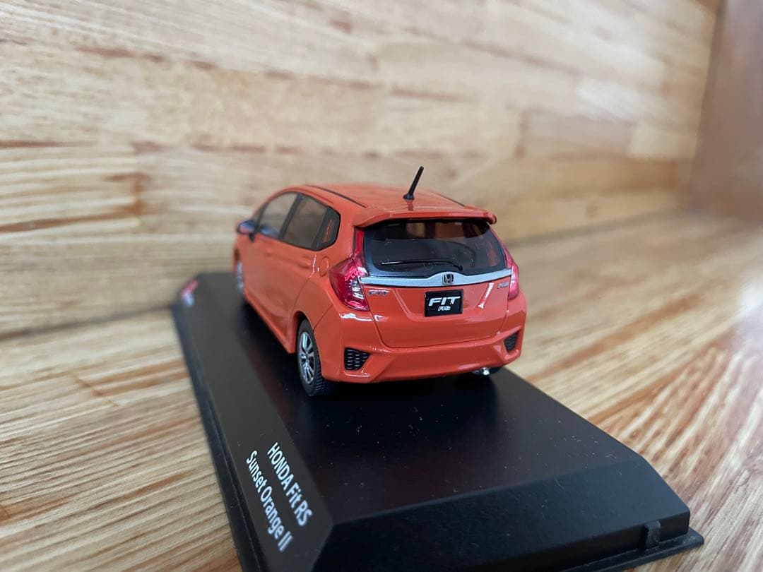 1/43 京商 フィットRS Fit ミニカー サンセットオレンジⅡ