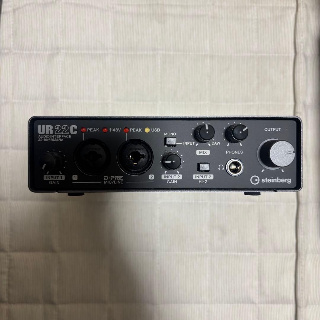 Steinberg UR22C USBオーディオインターフェイス